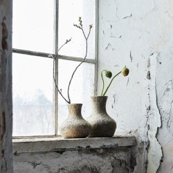 Eris Vase M - Rustik Sand