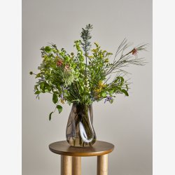 Ingolf Vase Brun Glas