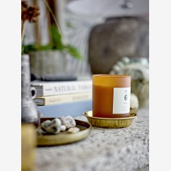 NO. 6 - Sequoia Duftlys, Brun, Naturlig Voks