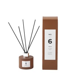 NO. 6 - Sequoia Duftpinde, Brun, Duftblanding