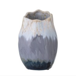 Jace Deko Vase Bl� Keramik