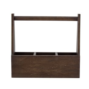 Jas Opbevaringskasse, Brun, MDF
