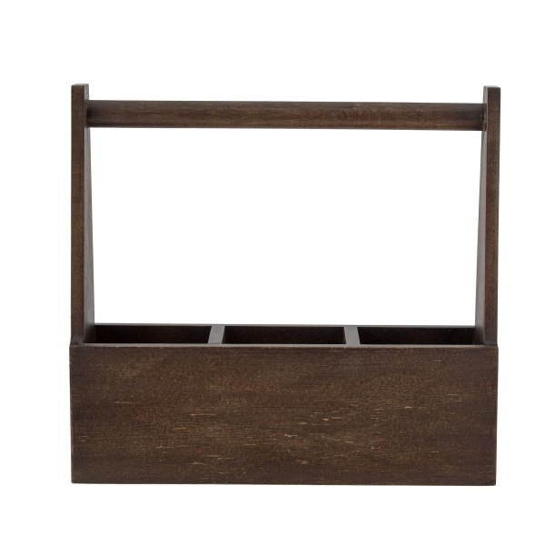 Jas Opbevaringskasse, Brun, MDF