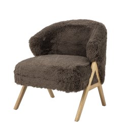 Camino Loungestol, Brun, FSC�100%, Gummitr�