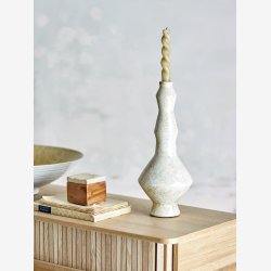 Bancroft Lysestage, Hvid, Terrakotta