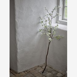 Apple Gren, Hvid, Kunstige Blomster