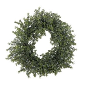 Juniper Krans, Gr�n, Kunstige Blomster