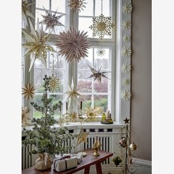 Cedar Juletr�, Gr�n, Kunstige Blomster