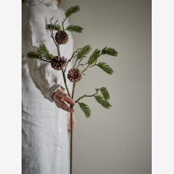 Pine Stilk, Gr�n, Kunstige Blomster