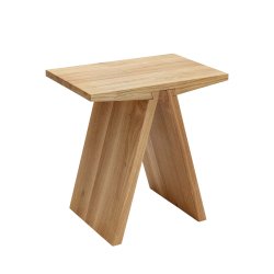 MUUBS Angle Taburet � Natur Olie