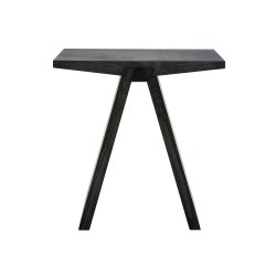 MUUBS Angle Taburet � Sort Bejdset/Olie