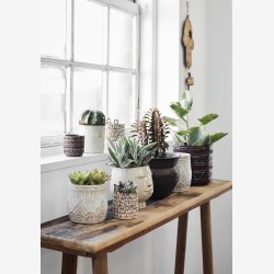 Stoneware Pots S�t Af 3 