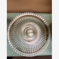 Fransk Vintage Glasfad 