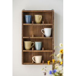 V�ghylde m/4 opdelte hylder 12 rum UNIKA Forudbestilling Maj 2026 