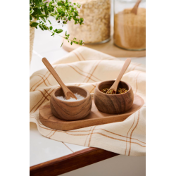Bakke m/2 sk�le og 2 skeer akacietr�