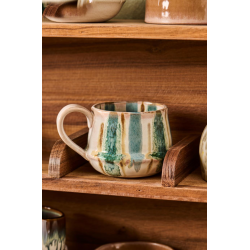 Krus m/hank Kalmar brede st�vbl� striber