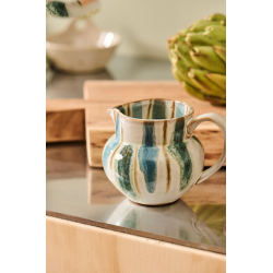 Kande m/hank Kalmar brede st�vbl� striber