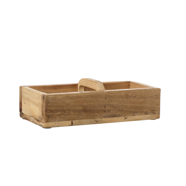 Kasse m/2 rum og greb p� tv�rs UNIKA