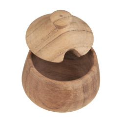 Saltkar m/l�g akacietr�