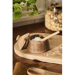 Saltkar m/l�g akacietr�