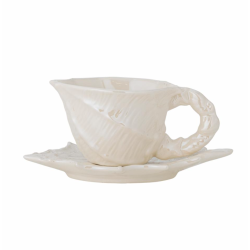 Shellie Kop m/underkop, Hvid, Stent�j