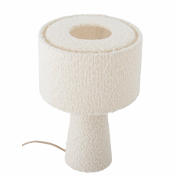 Emmie Bordlampe, Hvid, Polyeste