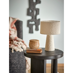 Emmie Bordlampe, Hvid, Polyeste