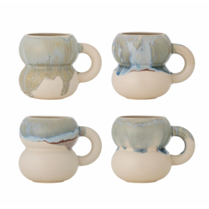 Luna Krus, Bl�, Stent�j S�t af 4 stk. 