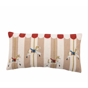 Merry-go-round Pude, Multifarvet, Bomuld Levering august 2026 