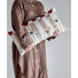 Merry-go-round Pude, Multifarvet, Bomuld Levering august 2026 