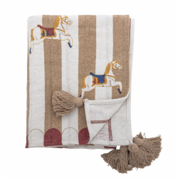 Merry-go-round Plaid, Multifarvet, Genanvendt Bomuld Levering august 2026 