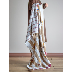 Merry-go-round Plaid, Multifarvet, Genanvendt Bomuld Levering august 2026 