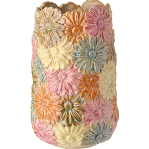 Vase Daisy multifarvet