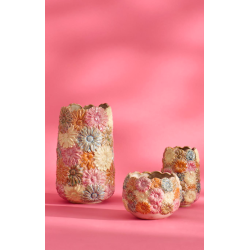 Vase Daisy multifarvet