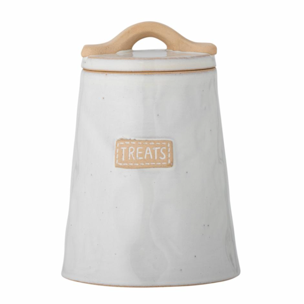 Bandit Krukke m/l�g, Hvid, Stent�j