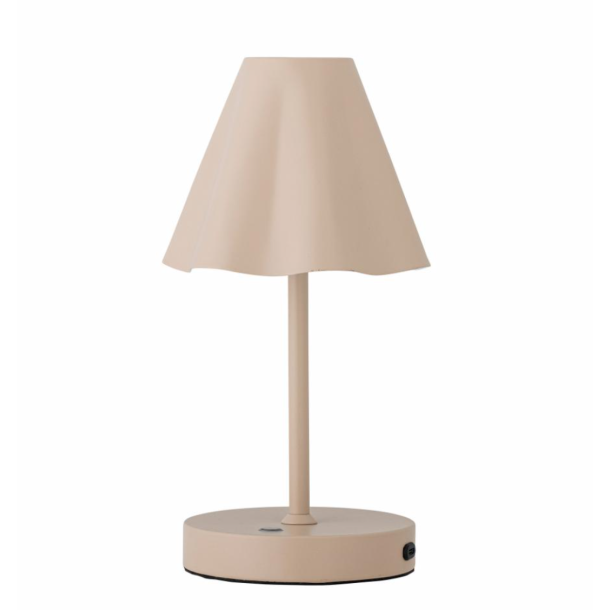 Lianna Portable Lampe, Genopladelig, Natur, Metal