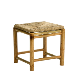 Bambus skammel med s�gr�s