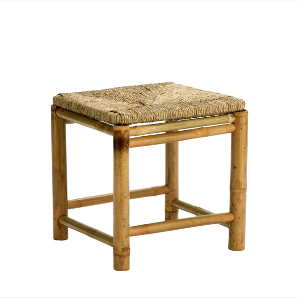 Bambus skammel med s�gr�s