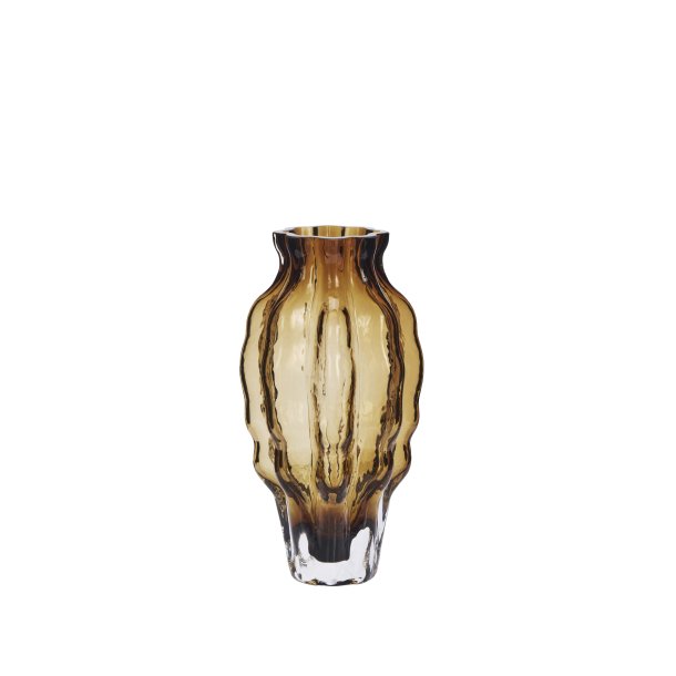 Glass vase Brun 
