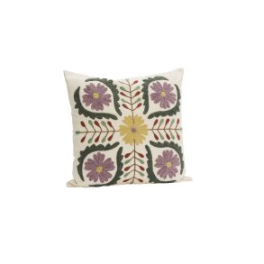 Suzani Embroidered Pude