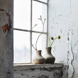 Muubs Eris Vase L � Rustic Sand